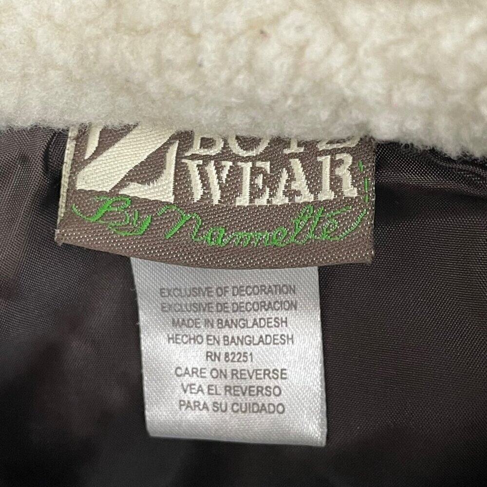 Nannette Boyz Wear Brown Insulated Bear Mtn. Vest 18 Months - Picture 4 of 7